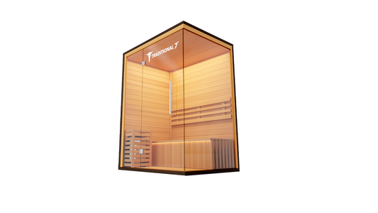 An mage of an indoor sauna