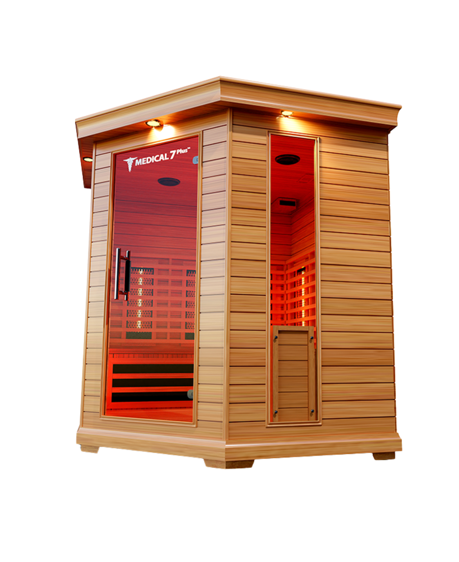 Medical 7 infrared sauna by Medical Saunas.