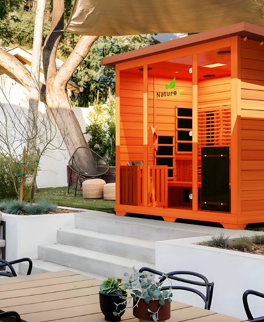 Nature 5 Home Sauna Placed Outdoors