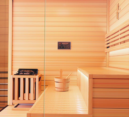 medicalsaunas traditional8plus durable hemlock construction